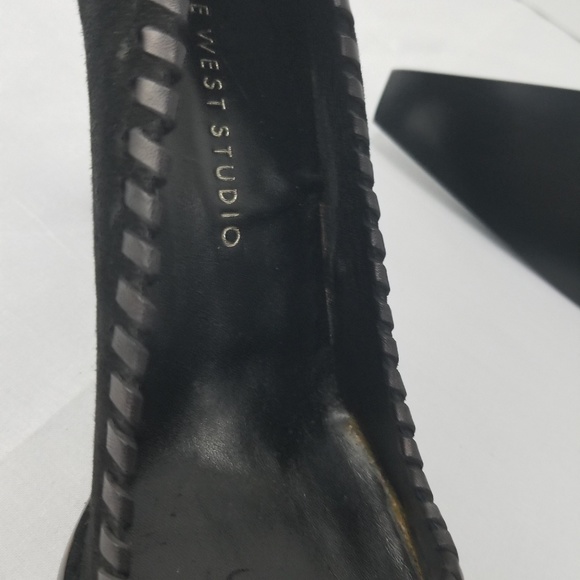 9 west studio Heeled shoes Sz 37. - Picture 5 of 8
